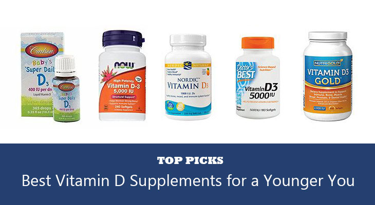 10 Best Vitamin D Supplements For A Younger You 2020